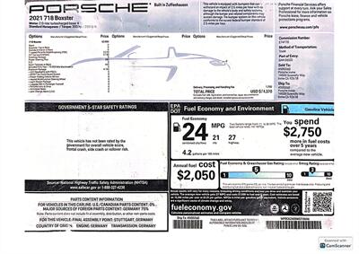 2021 Porsche 718 Boxster Premium Package   - Photo 53 - Los Angeles, CA 90064