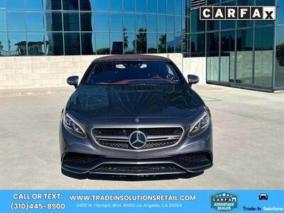 2017 Mercedes-Benz Convertible S 63 AMG 4MATIC   - Photo 3 - Los Angeles, CA 90064