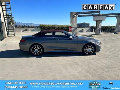 2017 Mercedes-Benz Convertible S 63 AMG 4MATIC   - Photo 5 - Los Angeles, CA 90064
