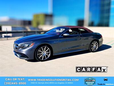 2017 Mercedes-Benz Convertible S 63 AMG 4MATIC   - Photo 1 - Los Angeles, CA 90064
