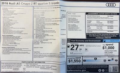 2018 Audi A5 2.0T quattro Premium Plus   - Photo 50 - Los Angeles, CA 90064