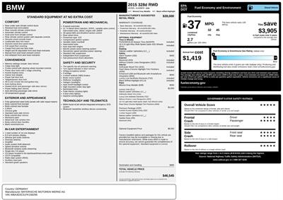 2015 BMW 3 Series 328d  Diesel Turbo - Photo 37 - Los Angeles, CA 90064