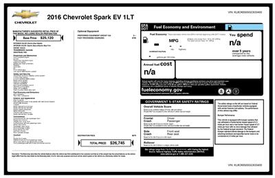 2016 Chevrolet Spark EV 1LT - Photo 44 - Los Angeles, CA 90064
