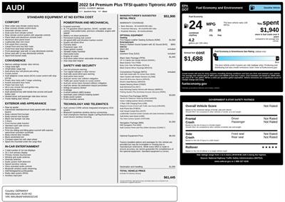 2022 Audi S4 3.0T quattro Premium Plus  AWD - Photo 76 - Los Angeles, CA 90064