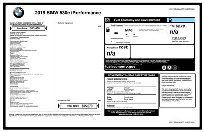 2019 BMW 5 Series 530e iPerformance   - Photo 33 - Los Angeles, CA 90064