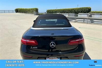 2018 Mercedes-Benz E 400 CABRIOLET  AMG LINE - Photo 9 - Los Angeles, CA 90064