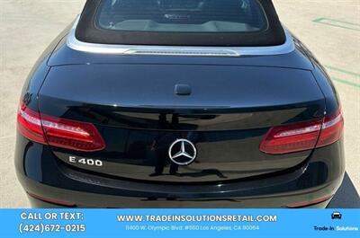 2018 Mercedes-Benz E 400 CABRIOLET  AMG LINE - Photo 10 - Los Angeles, CA 90064