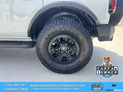 2022 Ford Bronco Wildtrak Advanced AWD High Package   - Photo 51 - Los Angeles, CA 90064