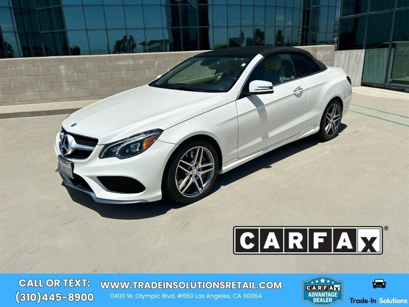 2014 Mercedes-Benz E 550 Cabriolet  AMG Edition