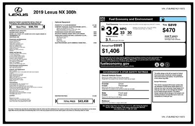 2019 Lexus NX 300h AWD - Photo 55 - Los Angeles, CA 90064