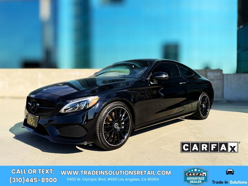 2018 Mercedes-Benz C 300 Coupe  AMG Night Package