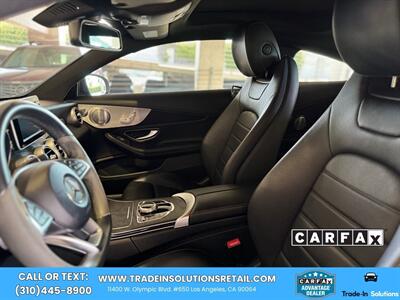 2018 Mercedes-Benz C 300  Coupe 2 Door - Photo 31 - Los Angeles, CA 90064