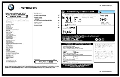 2022 BMW 3 Series 330i 4Dr Convenience Package - Photo 38 - Los Angeles, CA 90064