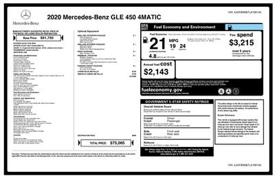 2020 Mercedes-Benz GLE 450 4MATIC AMG Line - Photo 66 - Los Angeles, CA 90064