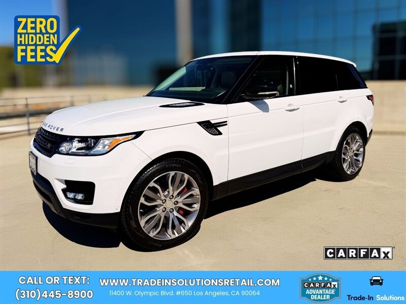 2014 Land Rover Range Rover Sport Supercharged  V8 5.0L  3RD Row Seat