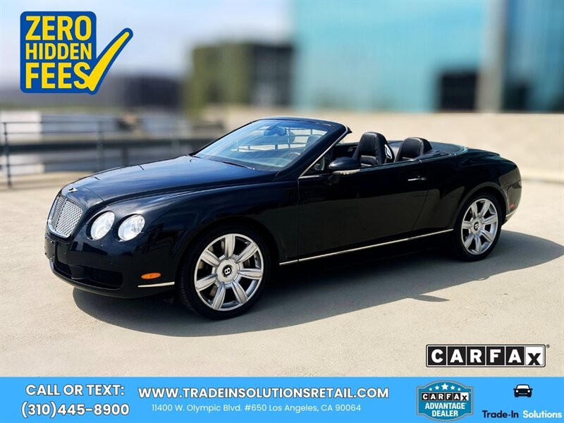 2007 Bentley Continental GTC Convertible  