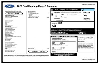 2022 Ford Mustang Mach-E Premium   - Photo 36 - Los Angeles, CA 90064
