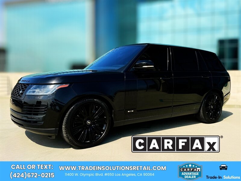 2019 Land Rover Range Rover Supercharged LWB  