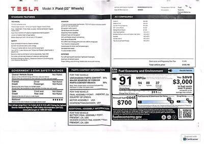 2022 Tesla Model X Plaid 22 " Wheels - Photo 3 - Los Angeles, CA 90064