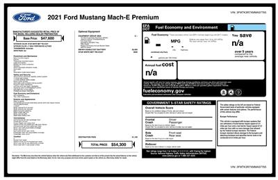 2021 Ford Mustang Mach-E Premium   - Photo 60 - Los Angeles, CA 90064