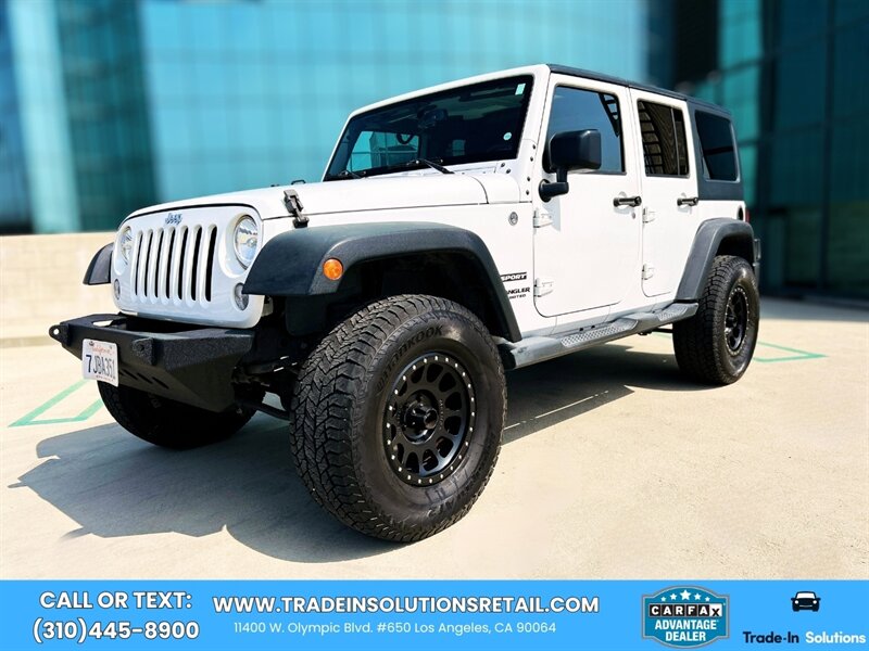 2015 Jeep Wrangler Unlimited Sport  4X4
