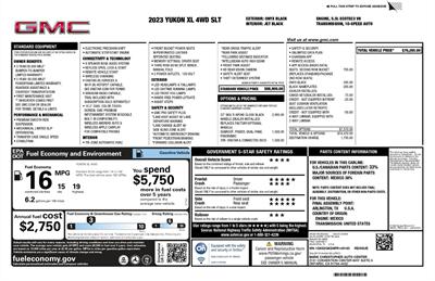 2023 GMC Yukon XL 4WD SLT - Photo 52 - Los Angeles, CA 90064