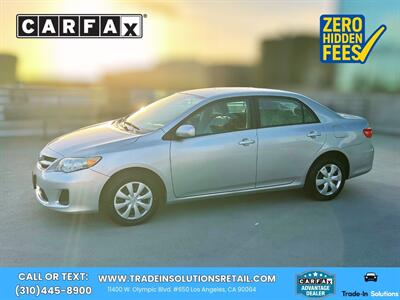 2011 Toyota Corolla LE Sedan