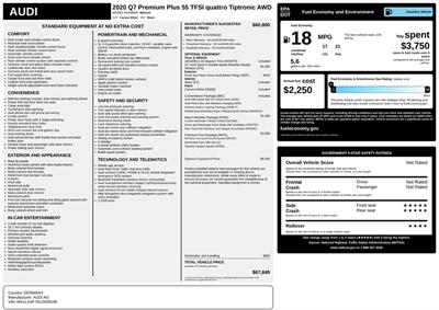 2018 Audi Q7 3.0T quattro Premium Plus   - Photo 94 - Los Angeles, CA 90064