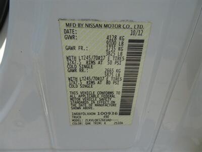 2013 Nissan NV Cargo 2500 HD S   - Photo 19 - Cincinnati, OH 45255