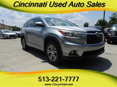 2015 Toyota Highlander XLE  3.5L V6 AWD