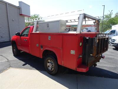 2009 GMC Sierra 3500HD Work Truck  Ladder Rack Utility Bed - Photo 8 - Cincinnati, OH 45255