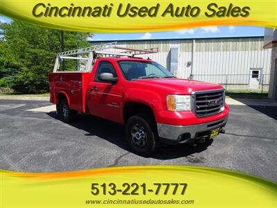 2009 GMC Sierra 3500HD Work Truck  Ladder Rack Utility Bed - Photo 1 - Cincinnati, OH 45255