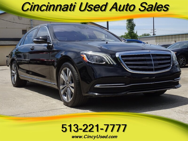 Black 2020 Mercedes-Benz S-Class S 560 4MATIC Sedan AWD Sedan All-Wheel Drive Automatic