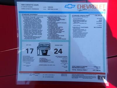 1994 Chevrolet Corvette   - Photo 17 - Cincinnati, OH 45255