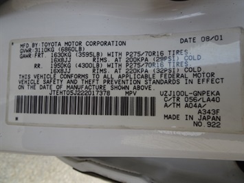 2002 Toyota Land Cruiser   - Photo 27 - Cincinnati, OH 45255