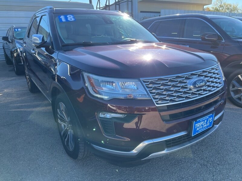 2018 Ford Explorer Platinum   - Photo 1 - Lewisville, TX 75057