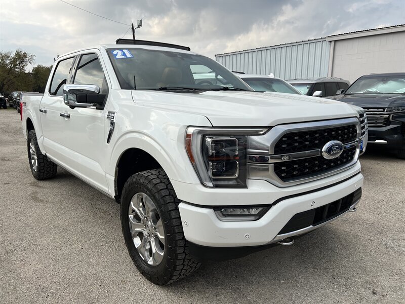 2021 Ford F-150 Platinum   - Photo 1 - Lewisville, TX 75057