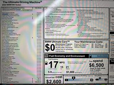 2022 BMW M5 Competition Package - Photo 27 - Marlborough, MA 01752