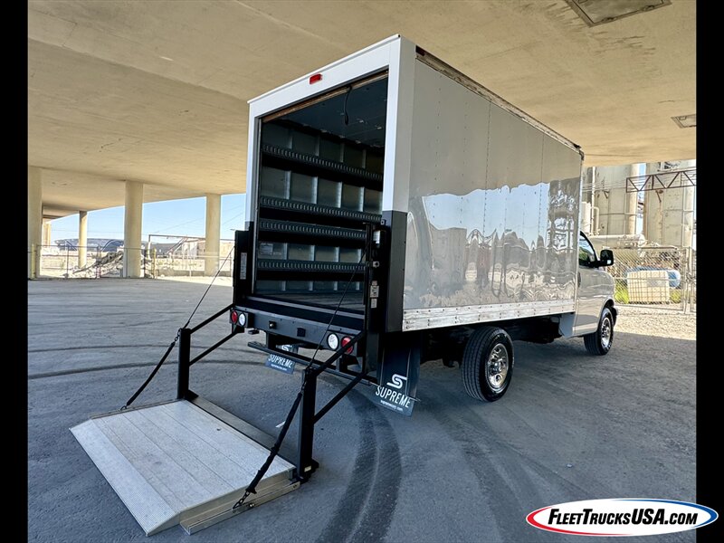 2017 Chevrolet Express 3500 12' BOX TRUCK / CUBE VAN  with Heavy Duty Tommy Lift Gate