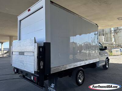 2017 Chevrolet Express 3500 12' BOX TRUCK / CUBE VAN  with Heavy Duty Tommy Lift Gate