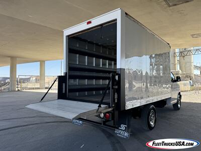 2017 Chevrolet Express 3500 12' BOX TRUCK / CUBE VAN  with Heavy Duty Tommy Lift Gate