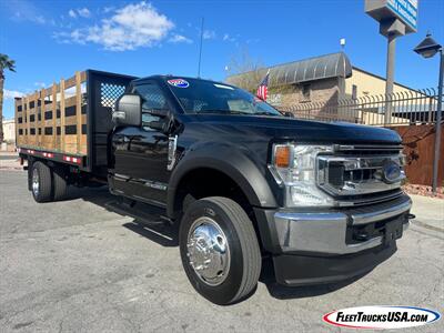 2021 Ford F-550 STAKE BED TRUCK 4WD w/ LIFT - Photo 18 - Las Vegas, NV 89103