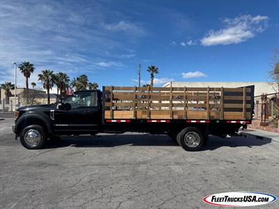 2021 Ford F-550 STAKE BED TRUCK 4WD w/ LIFT - Photo 4 - Las Vegas, NV 89103