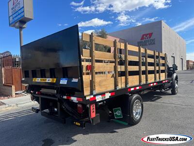 2021 Ford F-550 STAKE BED TRUCK 4WD w/ LIFT - Photo 9 - Las Vegas, NV 89103