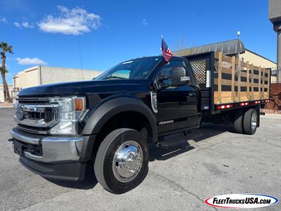 2021 Ford F-550 STAKE BED TRUCK 4WD w/ LIFT - Photo 2 - Las Vegas, NV 89103