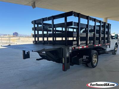 2015 Ford F-350 Super Duty XL  Supreme Stake Bed Truck w/ Heavy Duty Waltco Tuck Under Lift Gate - Photo 44 - Las Vegas, NV 89103