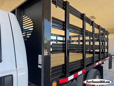2015 Ford F-350 Super Duty XL  Supreme Stake Bed Truck w/ Heavy Duty Waltco Tuck Under Lift Gate - Photo 25 - Las Vegas, NV 89103