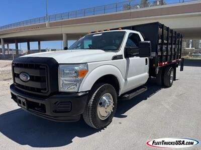 2015 Ford F-350 Super Duty XL  Supreme Stake Bed Truck w/ Heavy Duty Waltco Tuck Under Lift Gate - Photo 14 - Las Vegas, NV 89103