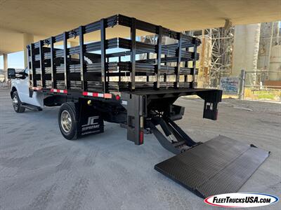 2015 Ford F-350 Super Duty XL  Supreme Stake Bed Truck w/ Heavy Duty Waltco Tuck Under Lift Gate - Photo 50 - Las Vegas, NV 89103