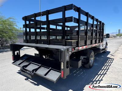 2015 Ford F-350 Super Duty XL  Supreme Stake Bed Truck w/ Heavy Duty Waltco Tuck Under Lift Gate - Photo 4 - Las Vegas, NV 89103